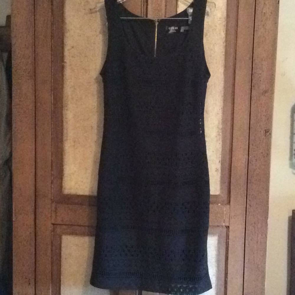 Guess black sexy summer dress